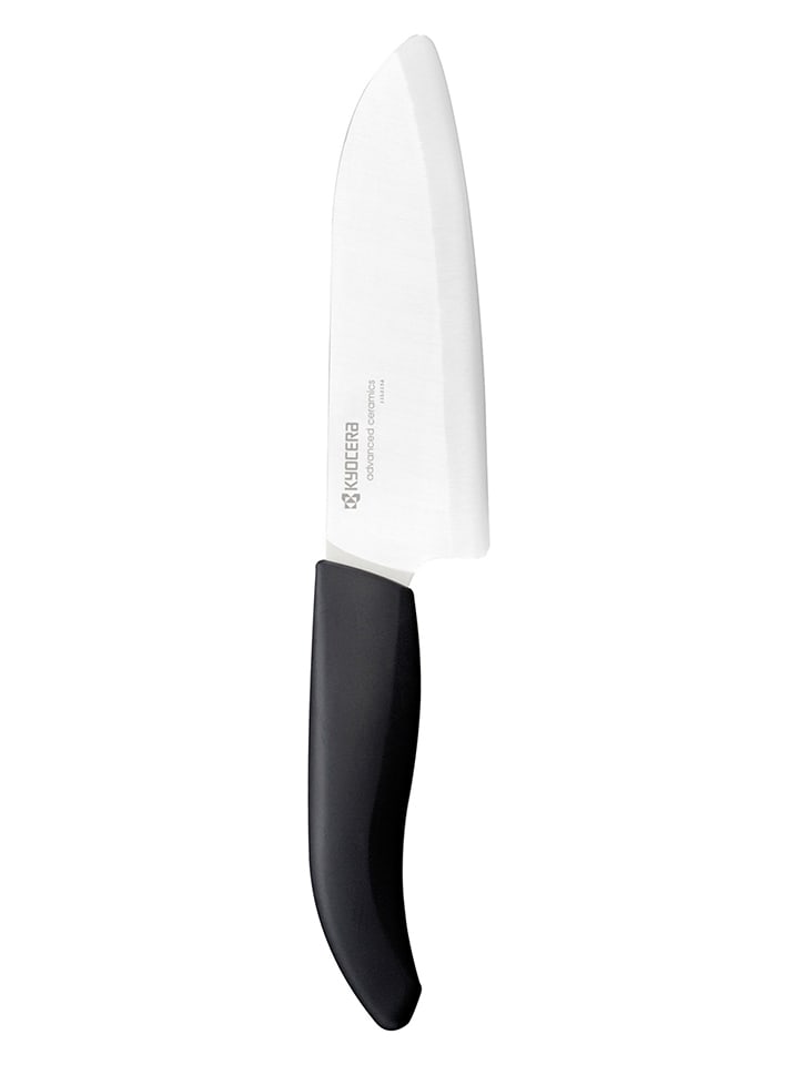 Santokumesser ''Gen'' in Schwarz - (L)26,7 cm