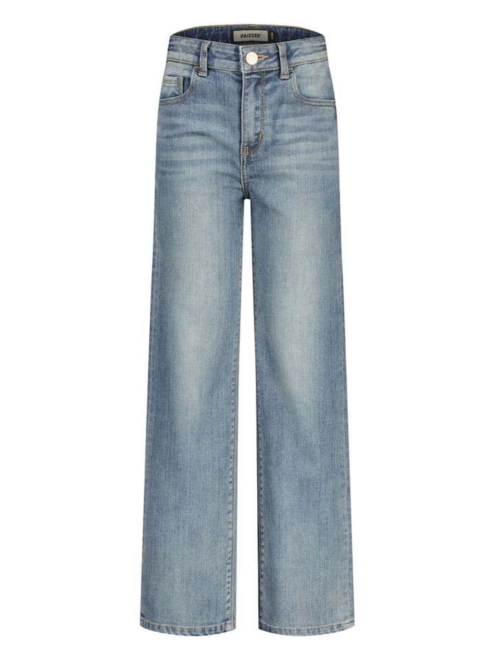 Spijkerbroek "Mississippi" - wide leg - blauw