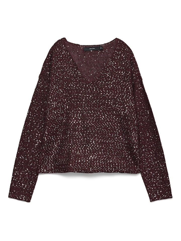 Sweter w kolorze ciemnofioletowym