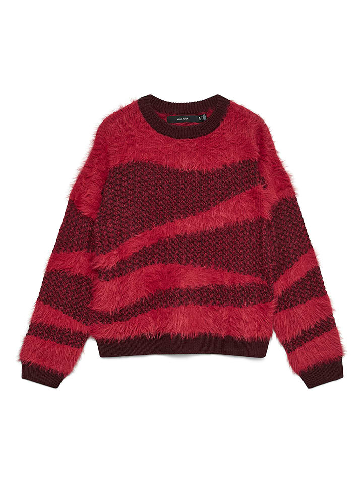 Trui rood/bordeaux