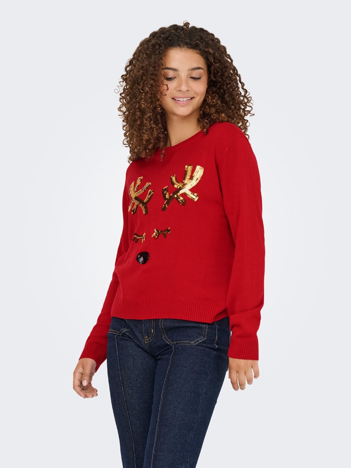 Pullover in Rot