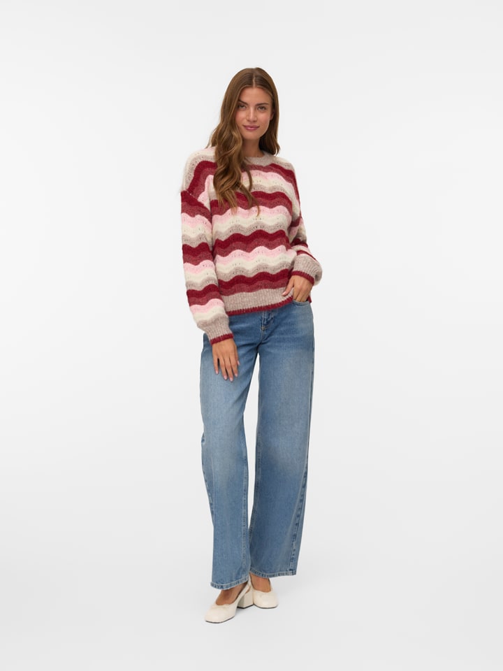 Pullover in Bunt