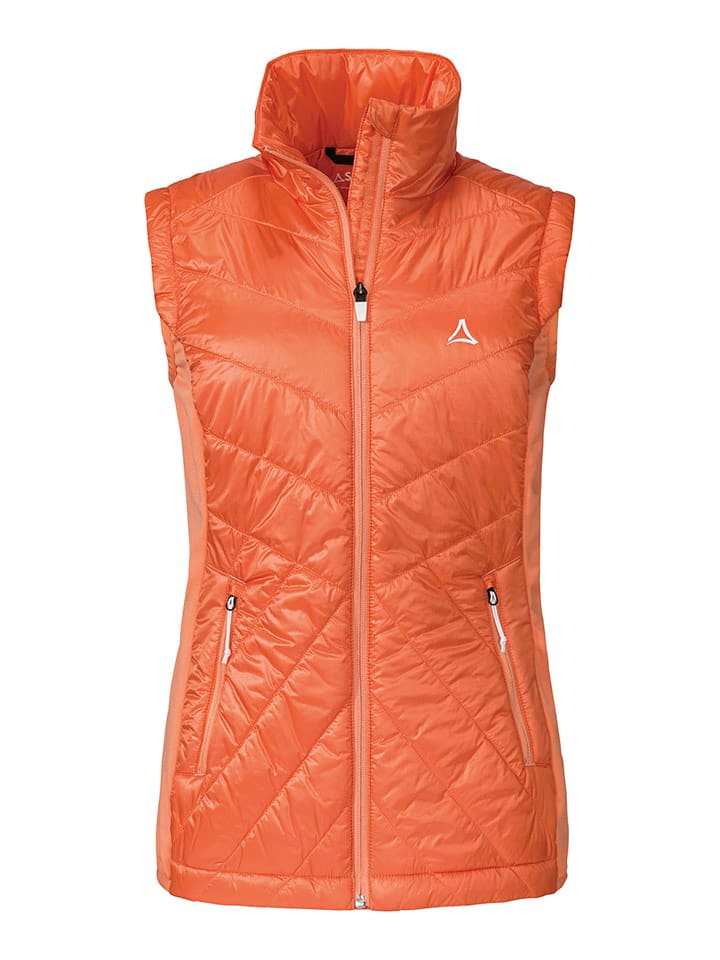 Hybride bodywarmer "Stams" oranje