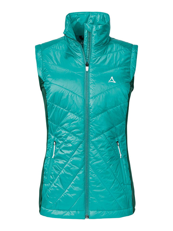 Hybride bodywarmer "Stams" turquoise