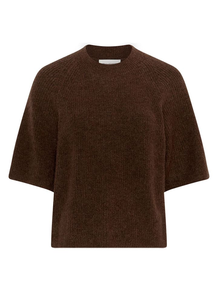 Sweter "Milania" w kolorze ciemnobrązowym