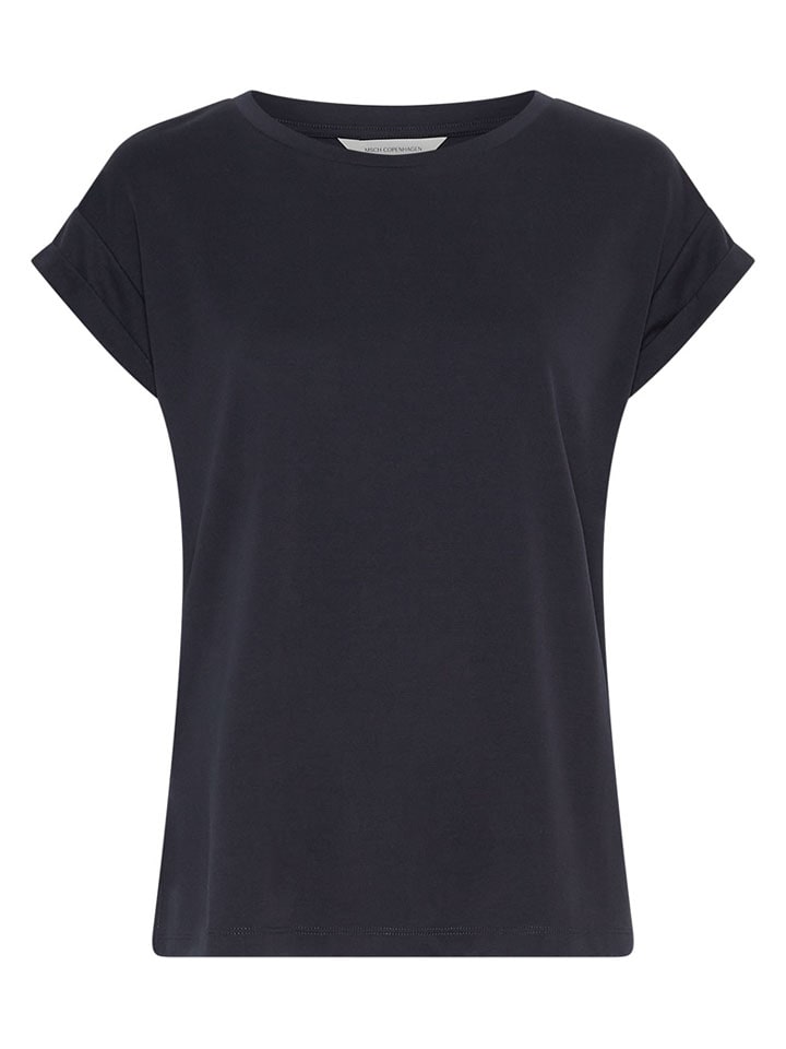 Blouse "Birdia" donkerblauw