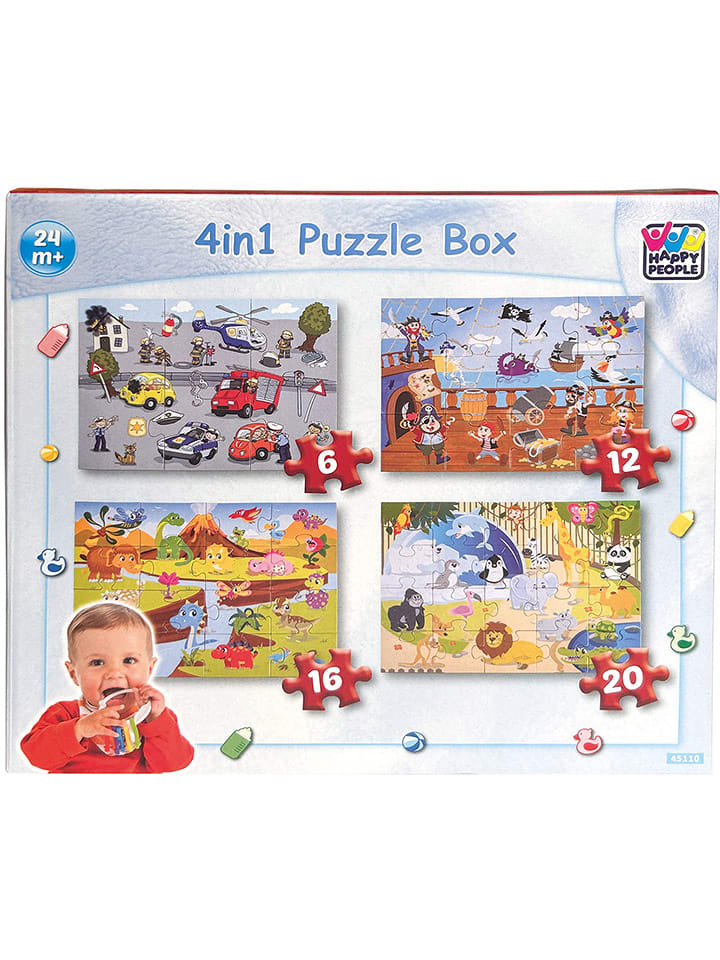 4-er Set Puzzles - ab 2 Jahren