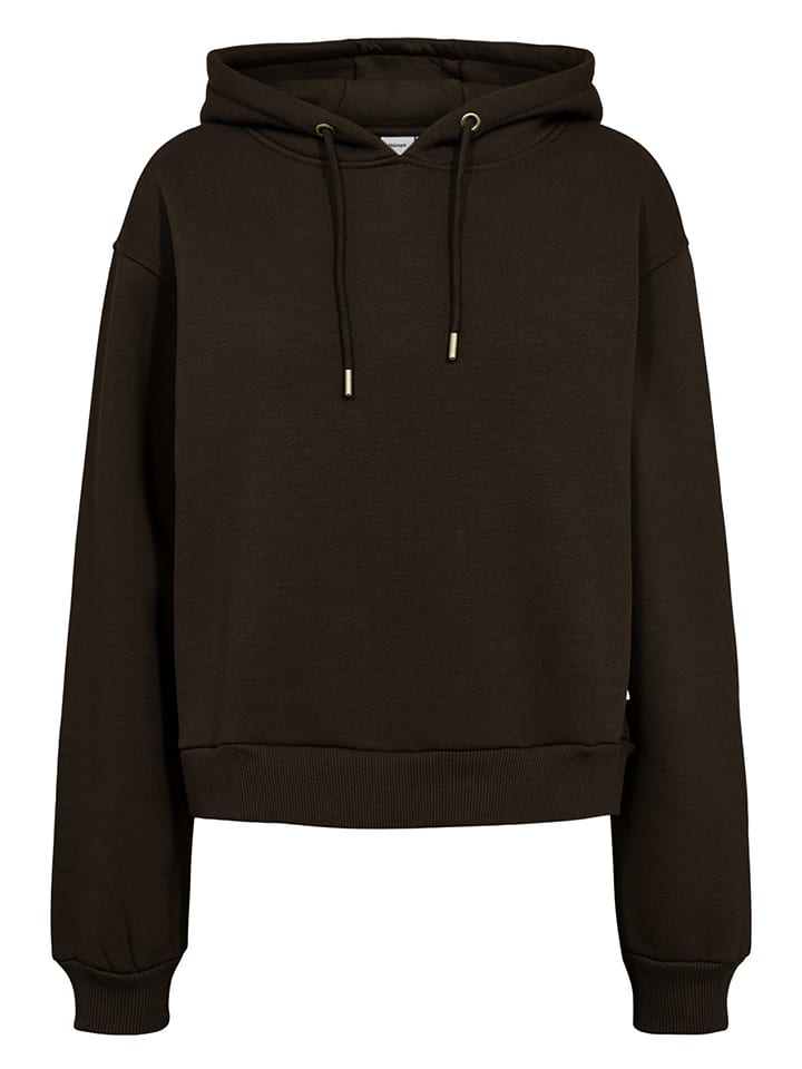 Bluza "Nutyra" w kolorze ciemnobrązowym