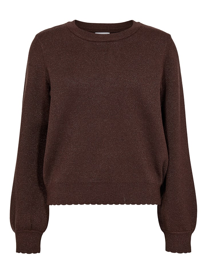 Pullover "Nubir" in Dunkelbraun