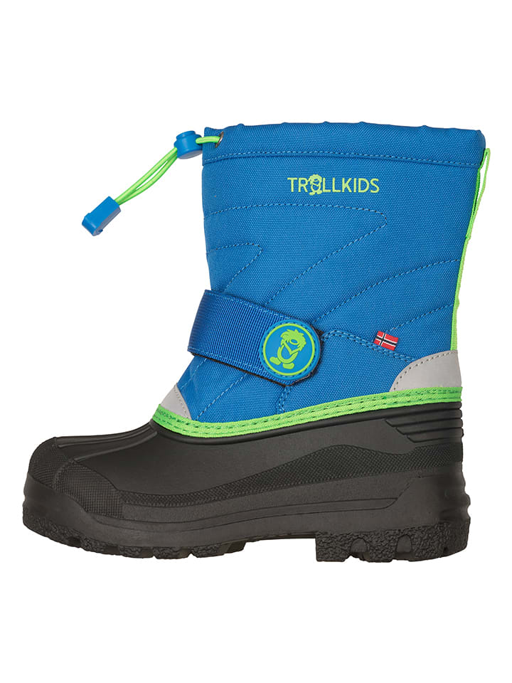 Botki zimowe "Telemark Winter Boots PRO" w kolorze niebieskim