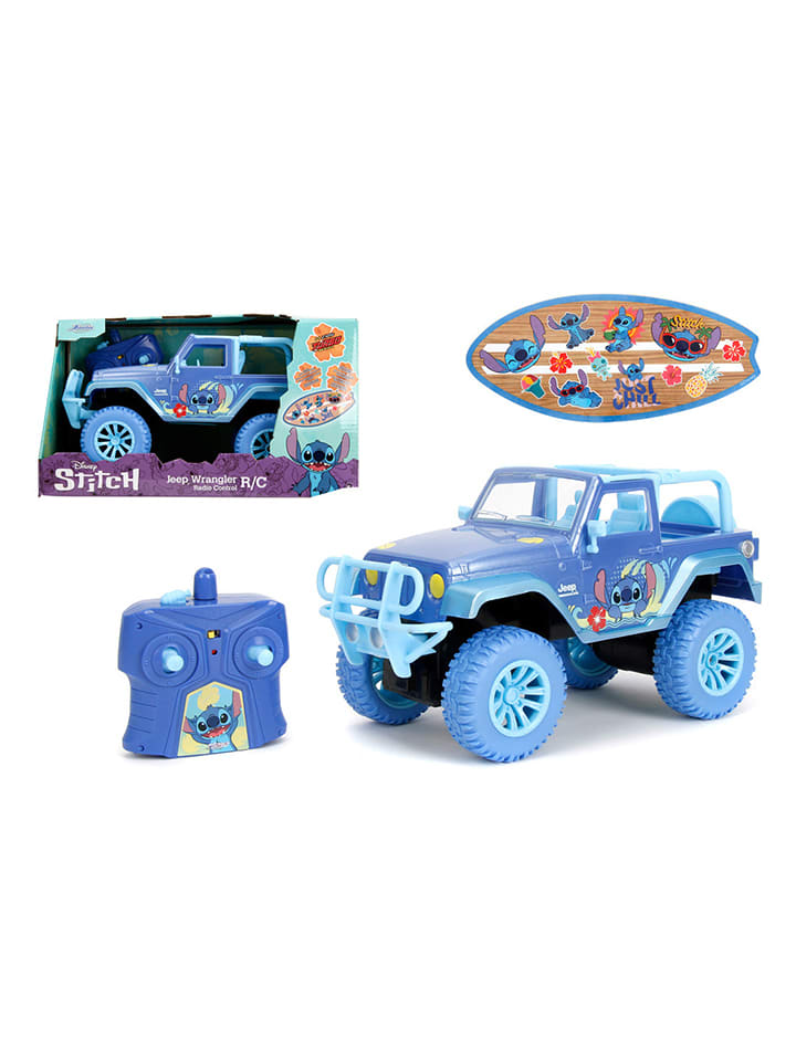 Ferngesteurtes Auto ''Stitch Jeep'' in Hellblau - ab 6 Jahren
