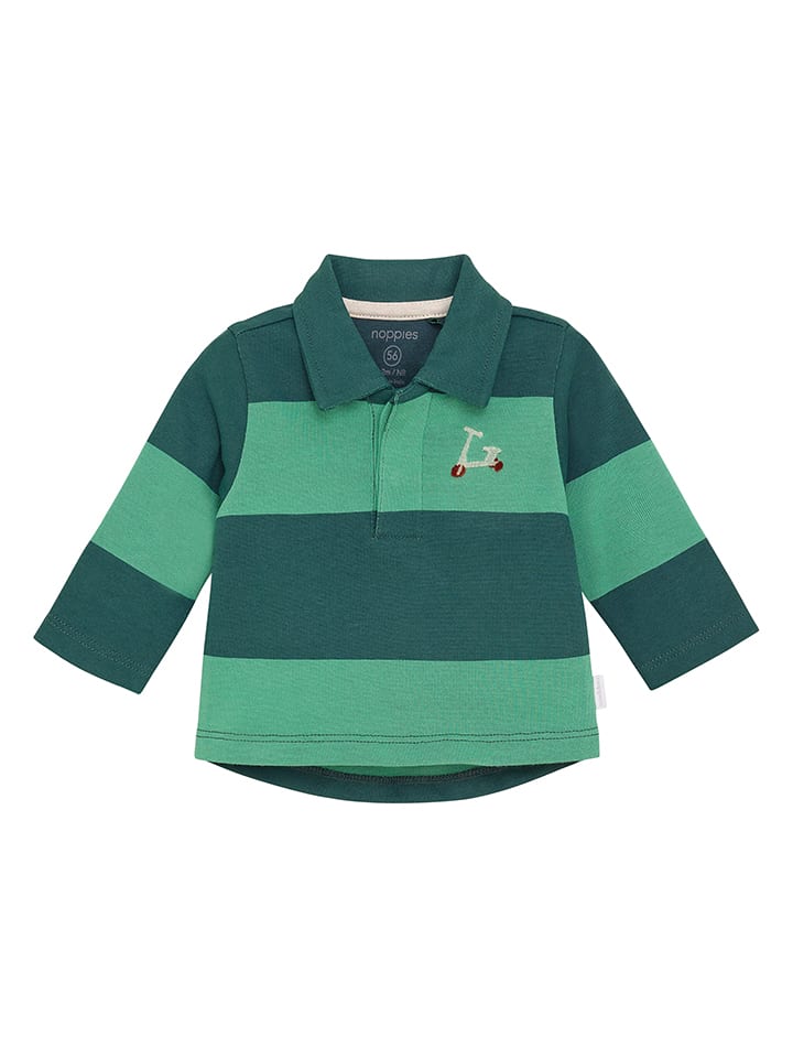 Koszulka polo w kolorze zielonym