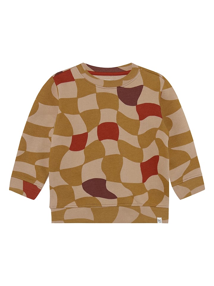 Sweatshirt in Hellbraun