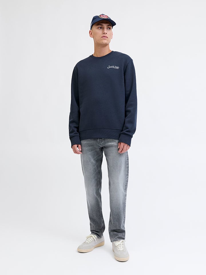 Sweatshirt in Dunkelblau