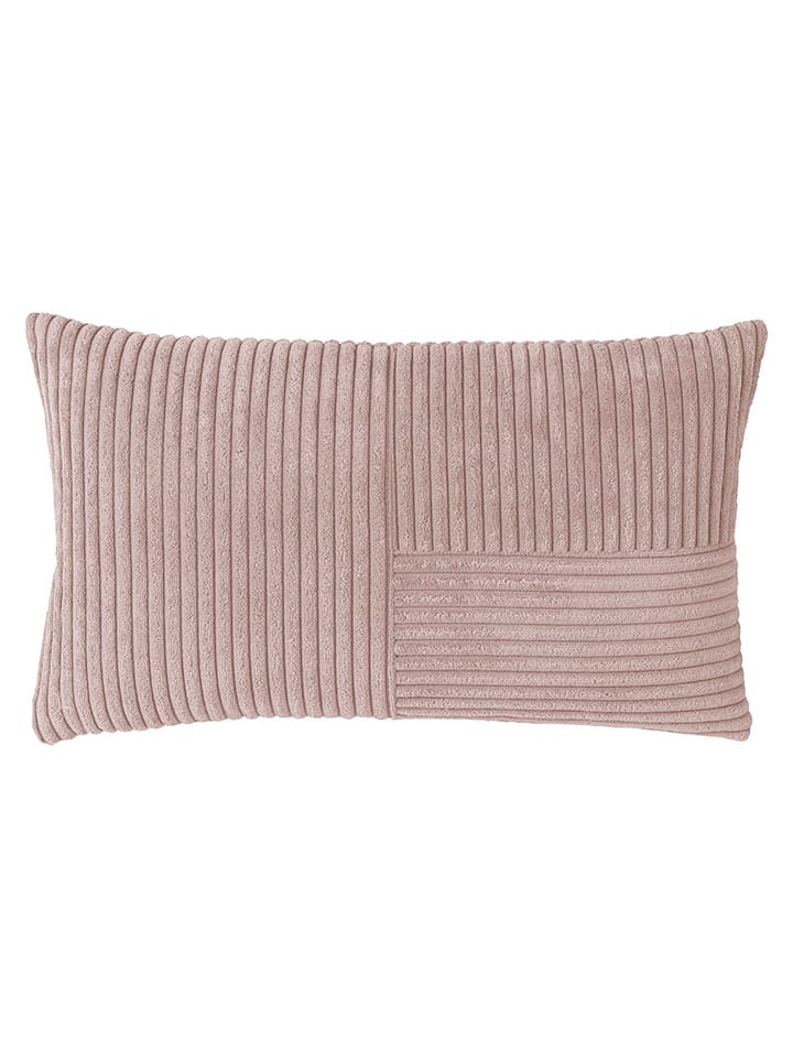 Kissenhülle "Shara" in Rosa - (L)30 x (B)50 cm