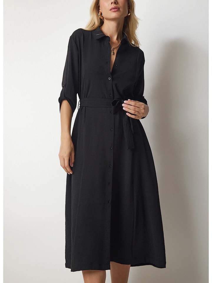 Kleid in Schwarz