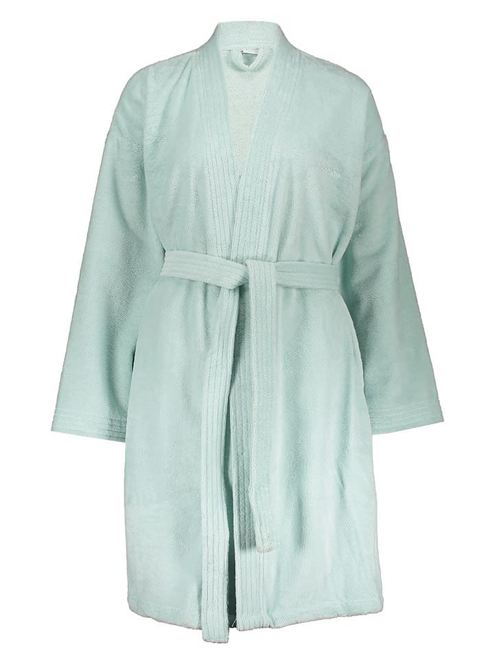 Bademantel in Mint