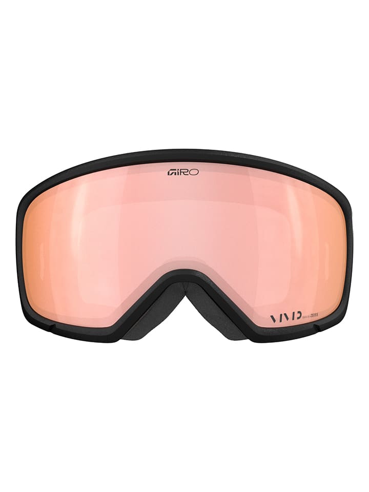 Ski-/snowboardbril "Millie" zwart/lichtroze