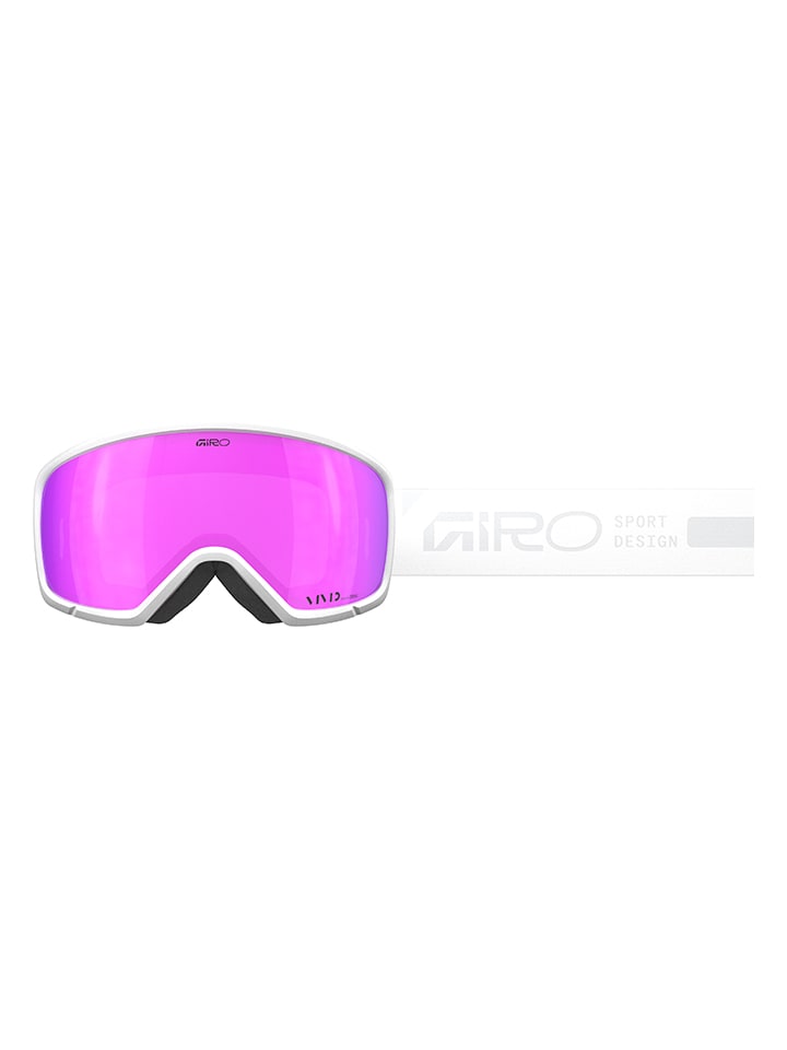 Ski-/ Snowboardbrille "Millie" in Weiß/ Lila