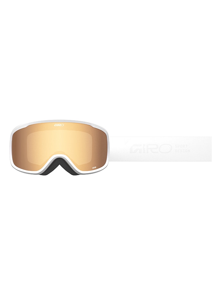 Ski-/snowboardbril "Moxie" goudkleurig/wit