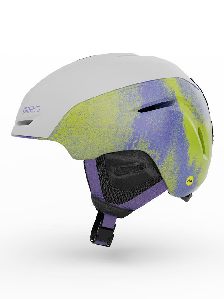 Ski-/snowboardhelm "Neo Jr" crème/blauw/groen