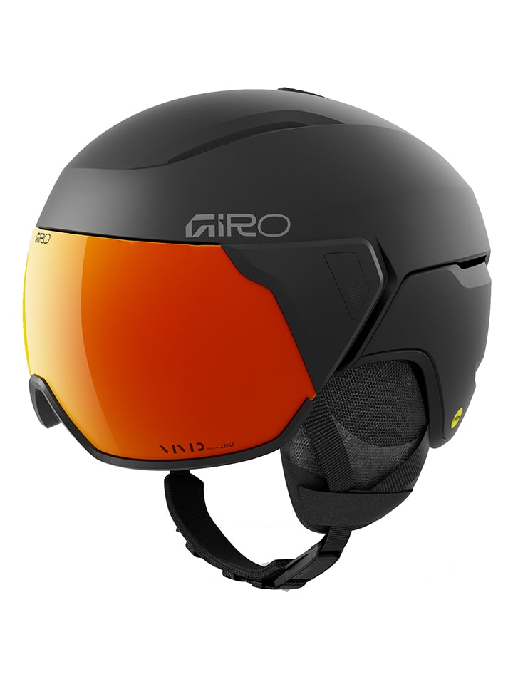 Kask narciarski "Orbit Spherical" w kolorze czarno-pomarańczowym