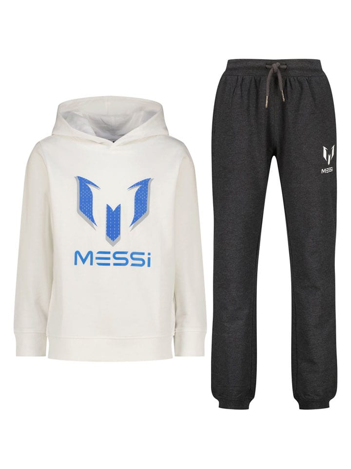 2tlg. Outfit in Weiß/ Schwarz