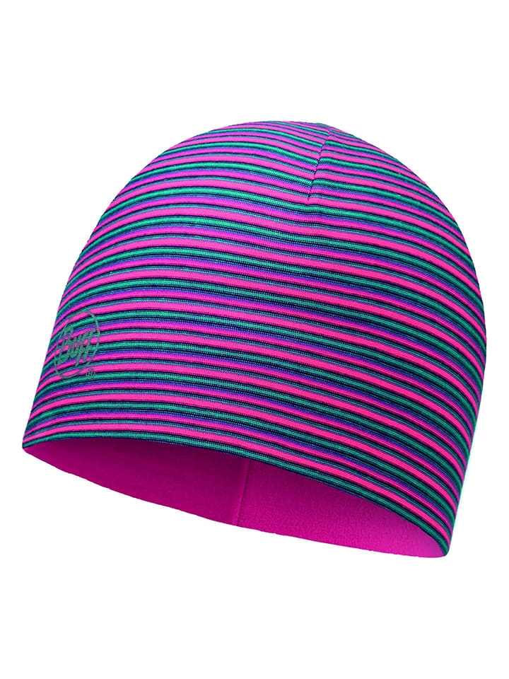 Czapka beanie w kolorze różowym z mikrowłókna