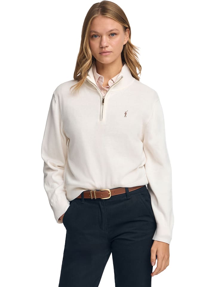 Sweter w kolorze kremowym