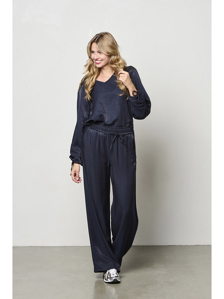Blouse "Marbelle" donkerblauw