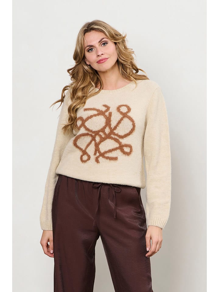 Pullover "Bilal" in Beige