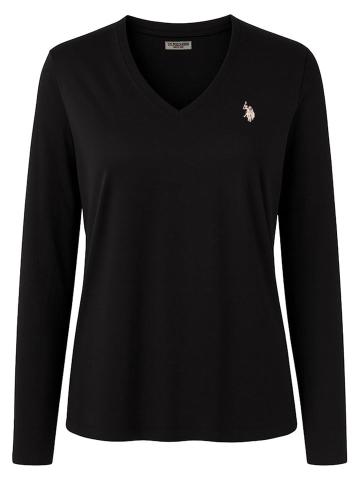 Longsleeve in Schwarz