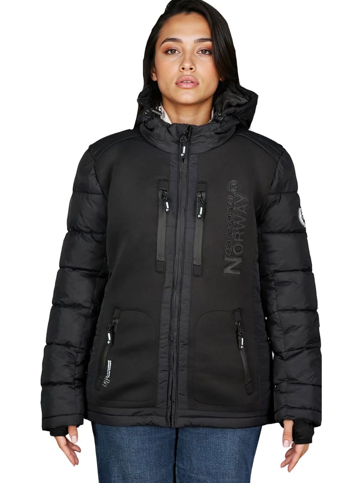 Winterjacke "Beachwood" in Schwarz
