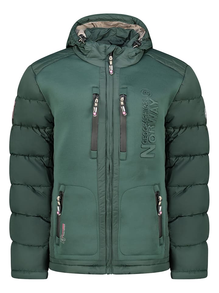 Winterjas "Beachwood" donkergroen