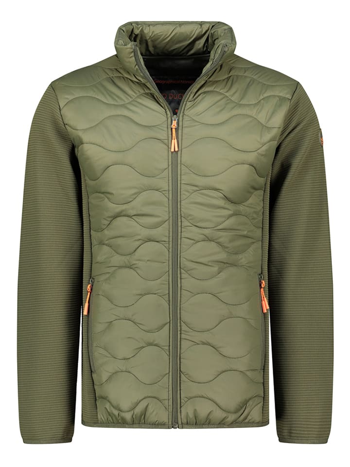 Kurtka polarowa "Tahito" w kolorze khaki