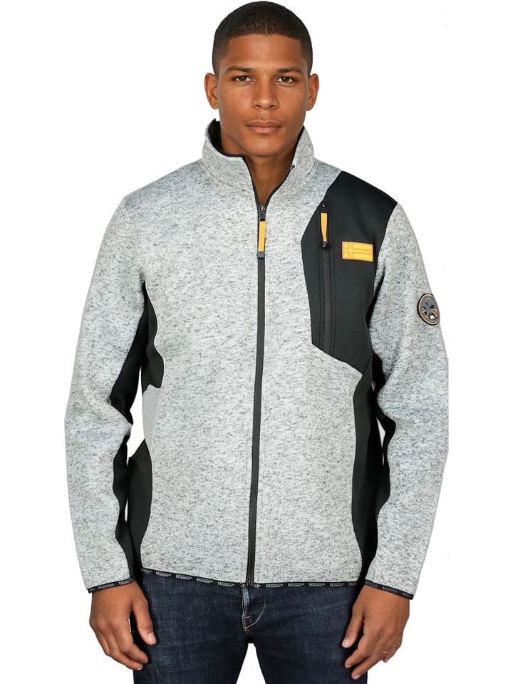 Fleecejacke "Toche" in Grau