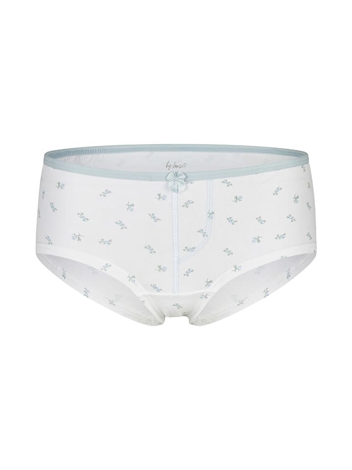 3er-Set: Pantys in Weiß/ Hellblau