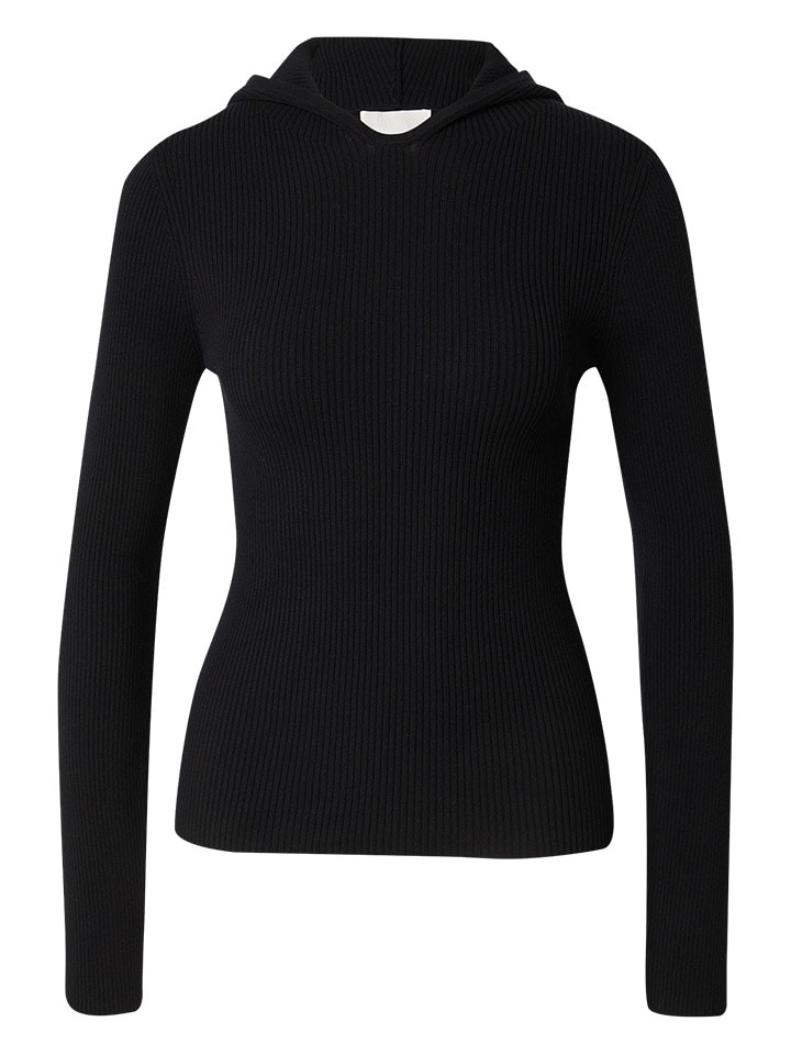 Hoodie "June" zwart