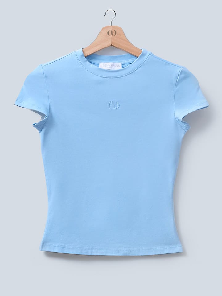 Shirt in Hellblau
