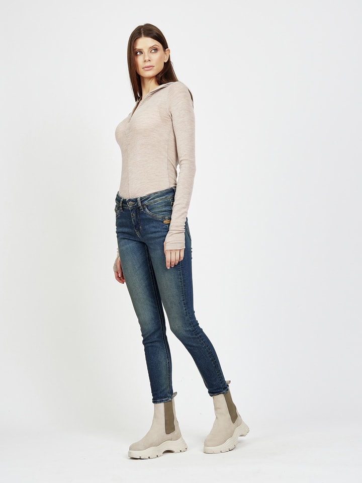 Jeans - Skinny fit - in Dunkelblau