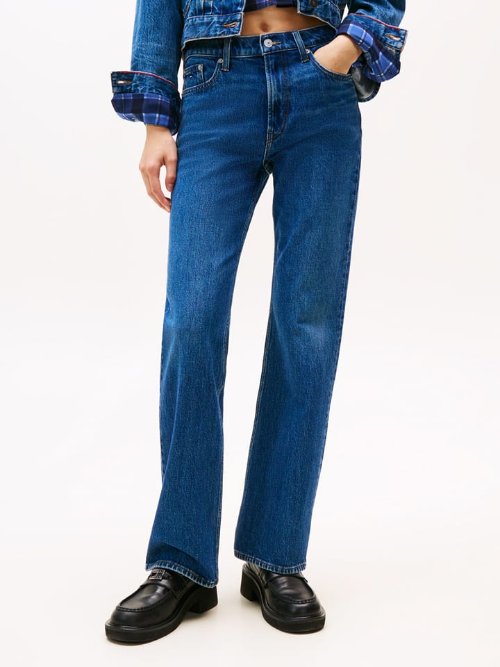 Dżinsy - Bootcut fit - w kolorze niebieskim