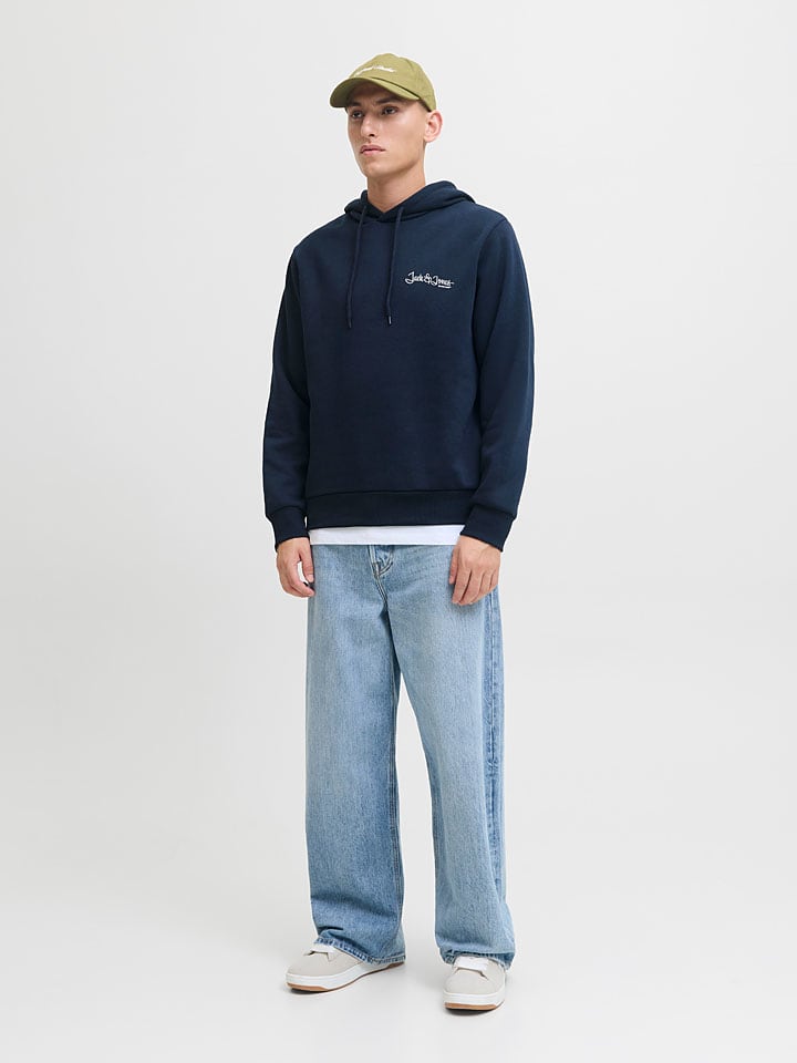 Hoodie donkerblauw