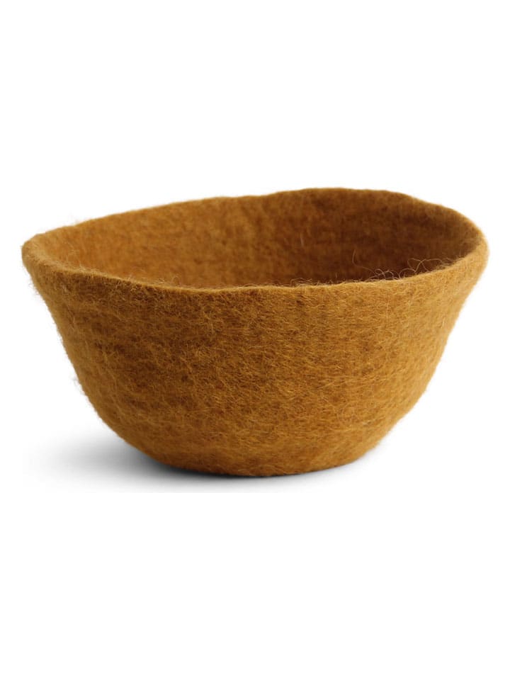 Koszyk w kolorze żółtym - Ø 15 cm