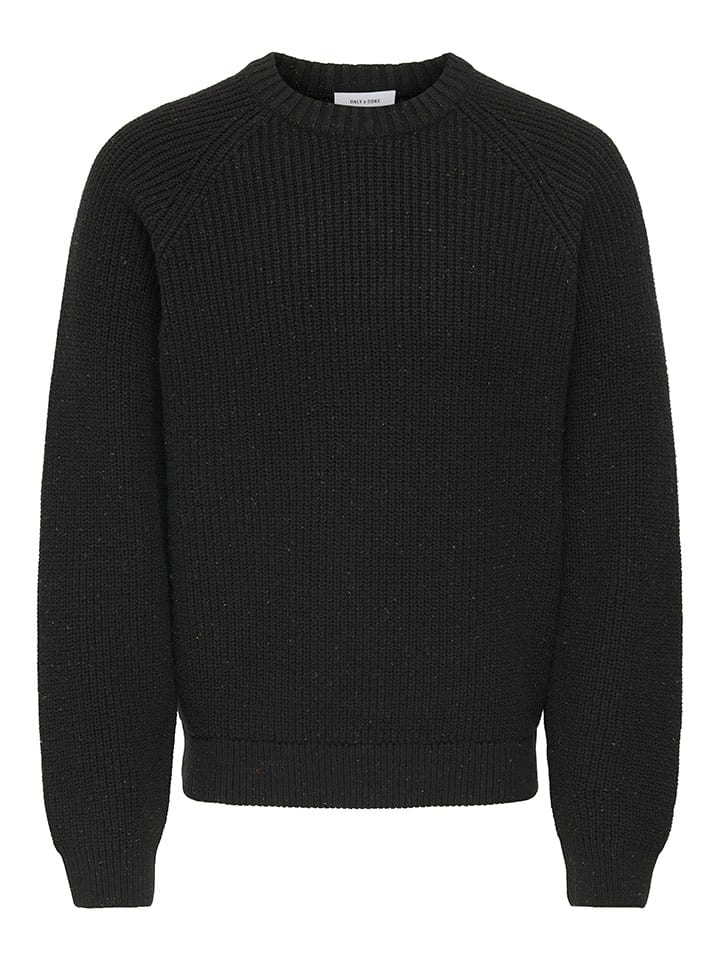 Pullover "Litus" in Schwarz