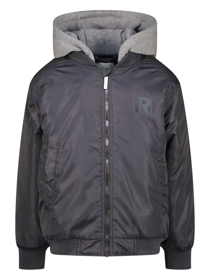Übergangsjacke "Tombey" in Schwarz/ Hellgrau