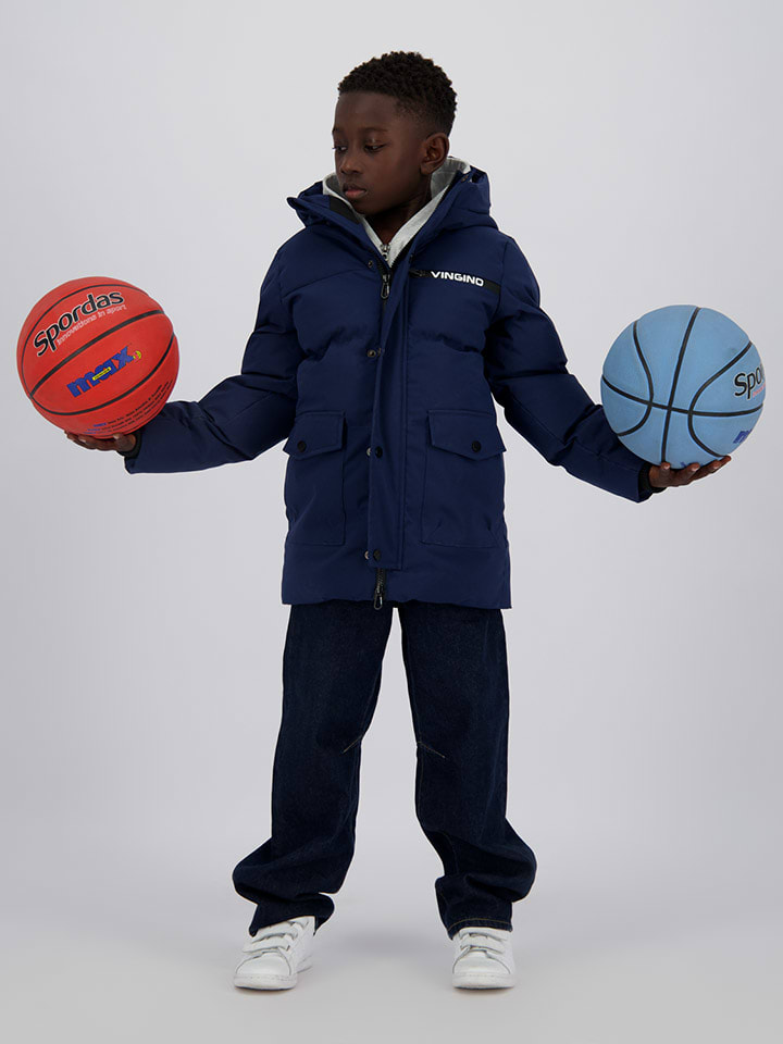 Winterjas "Tanner" donkerblauw