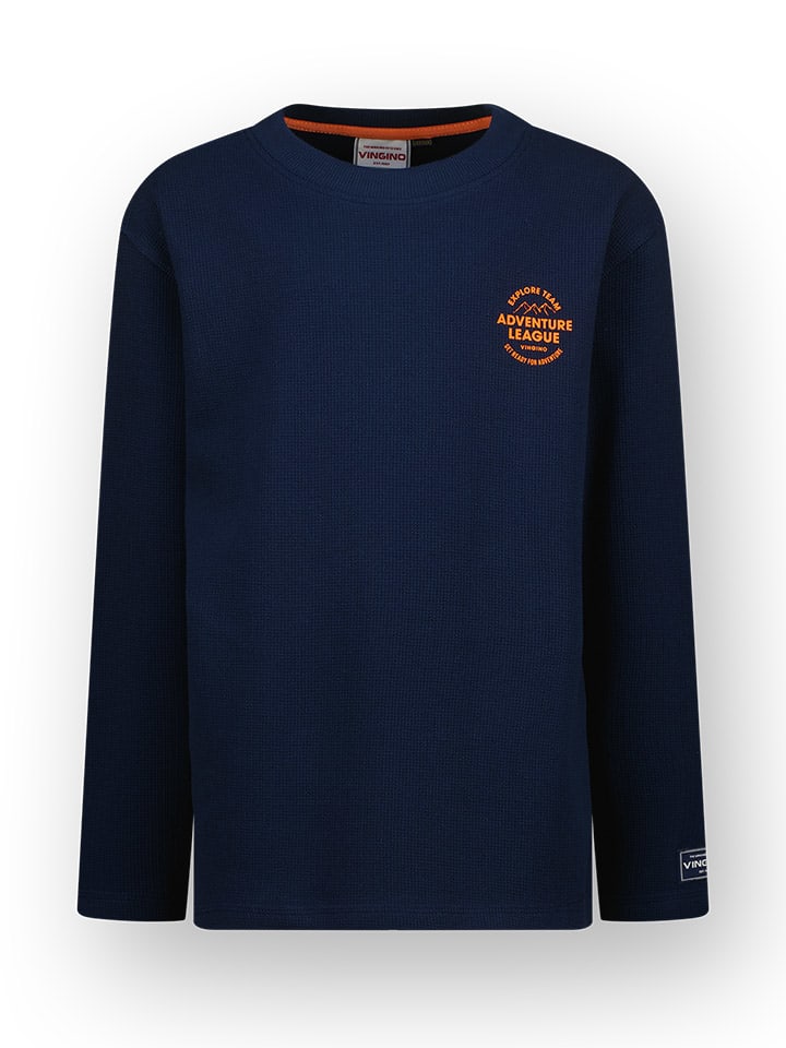 Longsleeve "Halee" donkerblauw