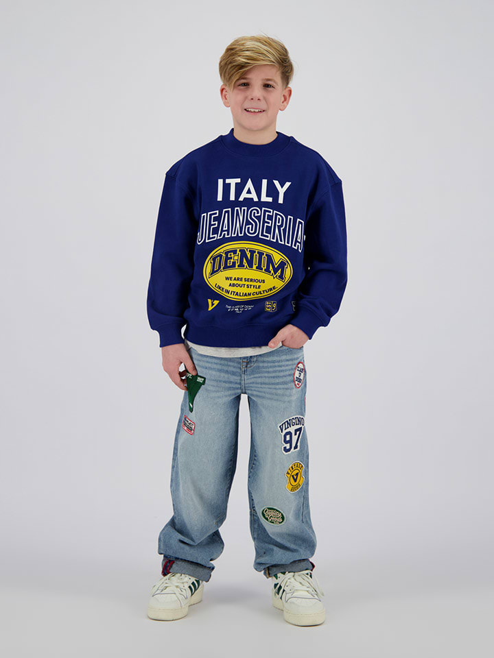 Sweatshirt "Nare" donkerblauw