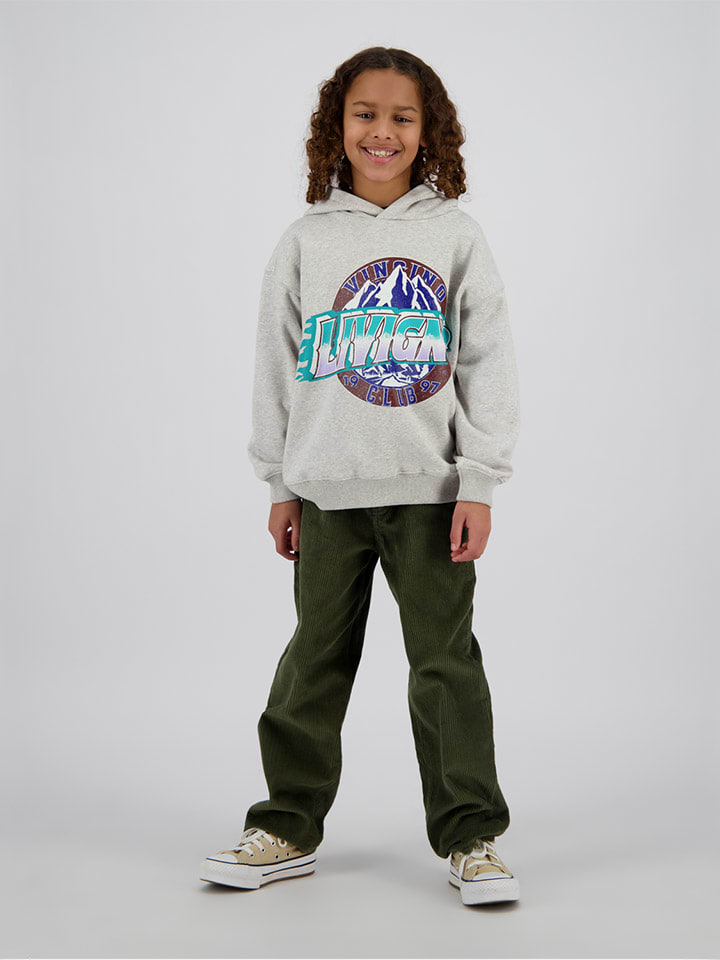 Hoodie "Noldi" in Grau