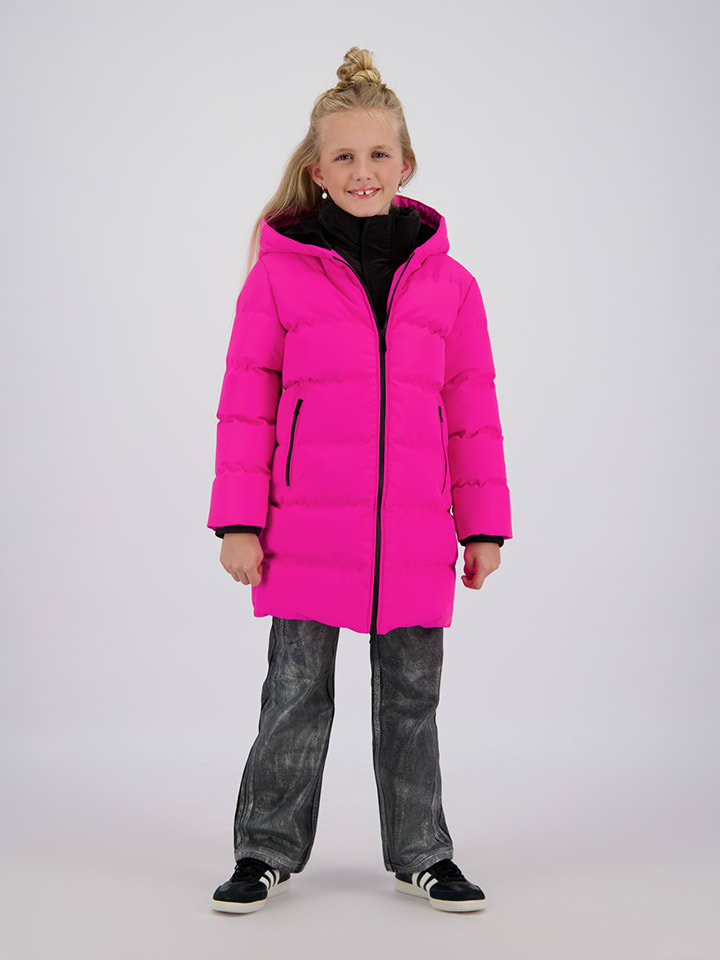 Steppmantel in Pink